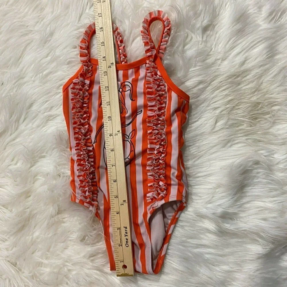 Baby Gap Girls One Piece Bathing Suit Mermaid Swim Pool Ocean 18-24 Months